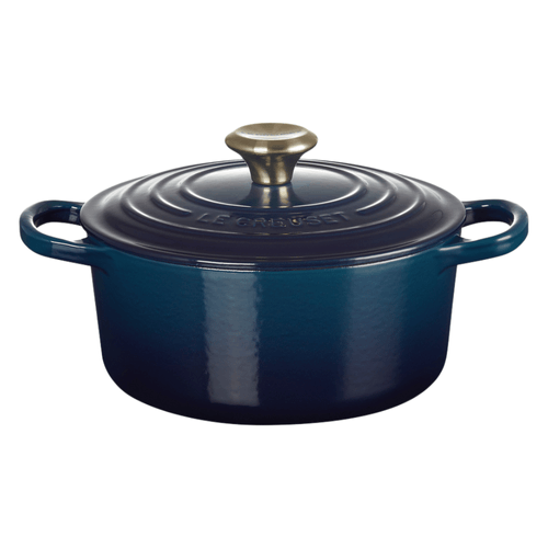 PANELA REDONDA LE CREUSET 18CM SIGNATURE AZUL AGAVE 21177184220450