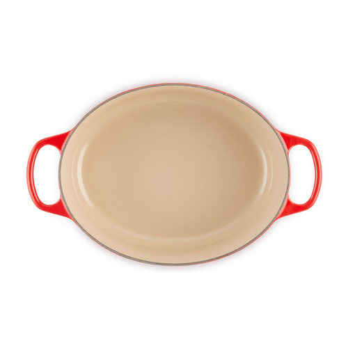 PANELA OVAL LE CREUSET 33CM VERMELHO 21178330602430