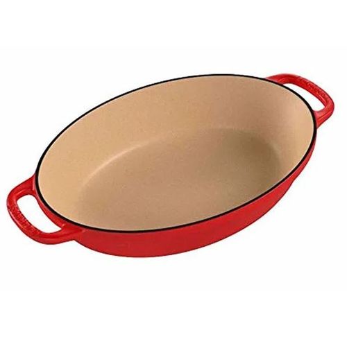 ASSADEIRA OVAL LE CREUSET  24CM SIGNATURE VERMELHO 201882406