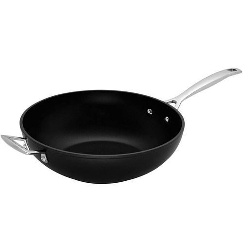 WOK LE CREUSET 30CM C/ALÇA TOUGHENED NON-STICK ÚNICA 51104300012300