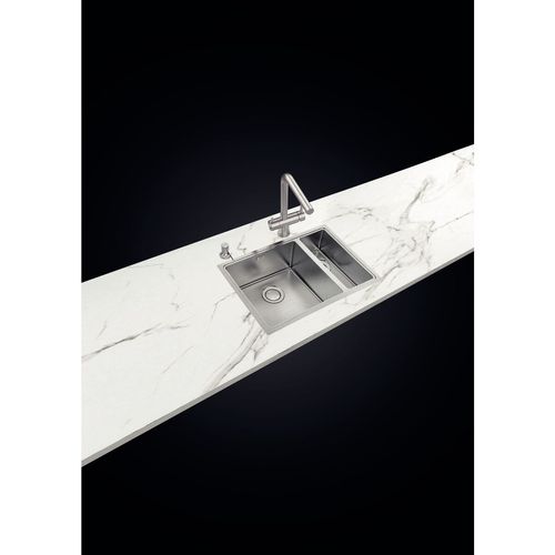 CUBA TRAMONTINA DUPLA DESIGN COLLECTION DE EMBUTIR/SOBREPOR INOX QUADRUM 66X46 94008/103