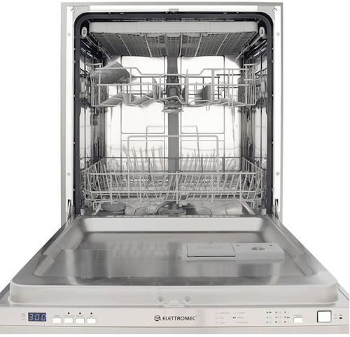 LAVA-LOUÇAS DE EMBUTIR ELETTROMEC S/ REVESTIMENTO 14 SERVIÇOS 60 CM LL-14S-60-SR-2GZB
