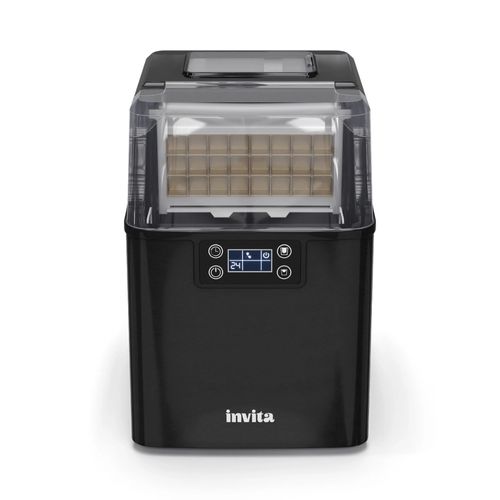 ICE MAKER INVITA PORTÁTIL BLACK 127 V I-IM-FS-20-PT-1HIA