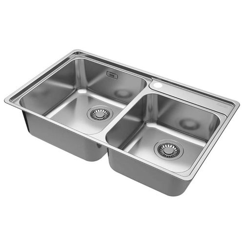 CUBA FRANKE DUPLA DE SOBREPOR BELL BCX 620-42-35 86x48 14916