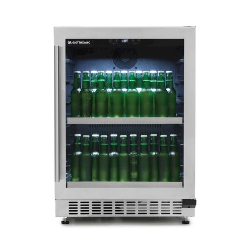 CERVEJEIRA ELETTROMEC 135 LITROS BEER CENTER 220V BC-BI-135-XV-2ATD ABERTURA ESQUERDA