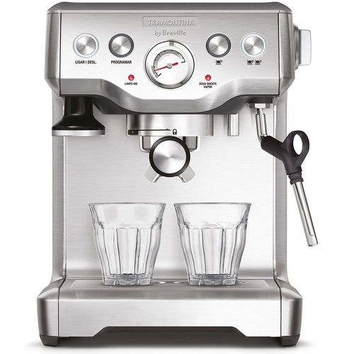 CAFETEIRA ELÉTRICA TRAMONTINA BY BREVILLE EXPRESS AÇO INOX 1,8 L 69065/011