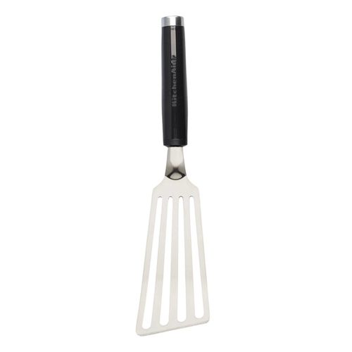 ESPÁTULA PERFURADA KITCHENAID FLEXÍVEL PRETO KCG024OHOBE