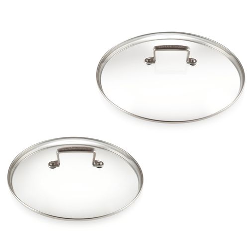 KIT LE CREUSET 2 TAMPAS DE VIDRO 26 E 28CM TNS ÚNICO