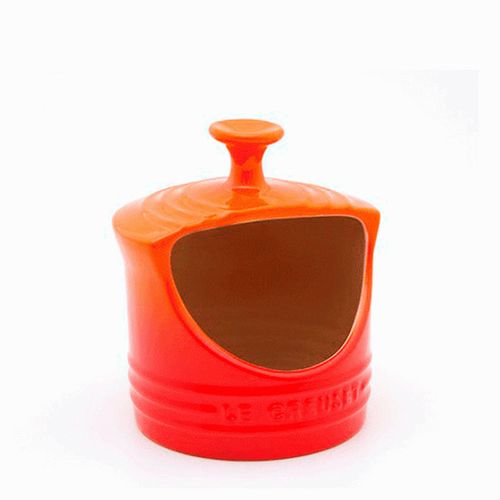 KIT LE CREUSET GALHETEIROS e PORTA SAL EM CERÂMICA