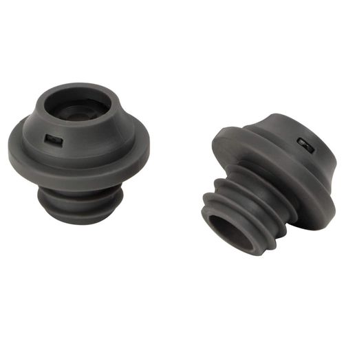 CONJUNTO LE CREUSET COM 2 ROLHAS  LC PRETO BLACK ONYX 59147011007168