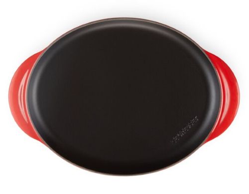 GRELHA OVAL LE CREUSET 31CM TRADITION VERMELHO 20206310600460