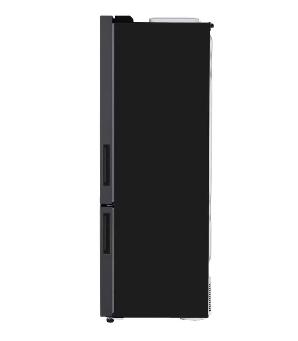 REFRIGERADOR LG INVERTER BOTTOM FREEZER 451L BLACK 220V GCB569NQL2