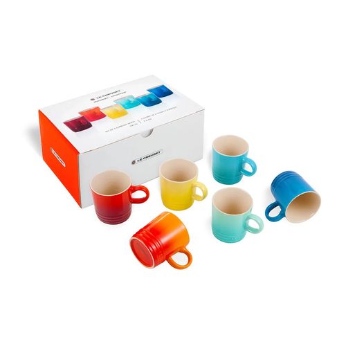 CONJUNTO LE CREUSET GIFT COLLECTION SET 6 CANECAS ESPRESSO 100ML