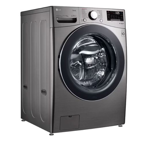 LAVA E SECA LG SMART 17KG AÇO ESCOVADO 220V WD17SV2S6BA