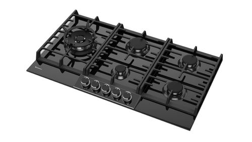 COOKTOP DEBACCO MONTREAL VIDRO 90CM GÁS 5 BOCAS 220V 20.07.41109