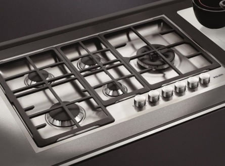 COOKTOP GLEM MATRIX SEMIPROFISSIONAL SEMIFILO A GÁS 5 BOCAS COM TRIPLA-CHAMA LATERAL INOX 74CM 220V GLMGTS51HIX