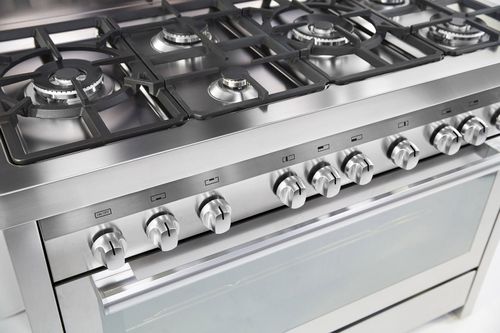 FOGÃO GLEM MAGNIFICA 6 BOCAS COM FORNO ELÉTRICO 170 LITROS 120CM GLMMGW626VI