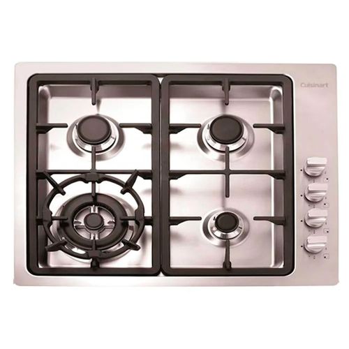 COOKTOP À GÁS CUISINART  ARKTON 4 QUEIMADORES INOX 60CM 220V 4092740122