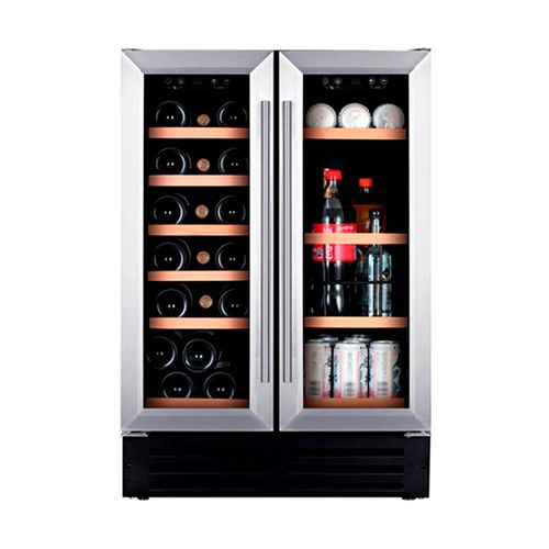 ADEGA E FRIGOBAR CUISINART PRIME COMPRESSOR PARA 19 GARRAFAS E 58 LATAS 4092810005
