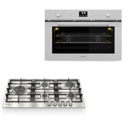KIT ELETTROMEC LUCE COOKTOP 5 BOCAS E FORNO MULTIFUNÇÃO 220V