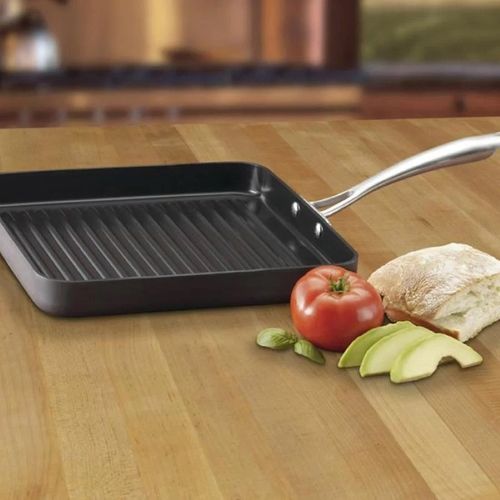 FRIGIDEIRA CUISINART ANODIZADA QUADRADA GREENGOURMET 20CM GG30-20