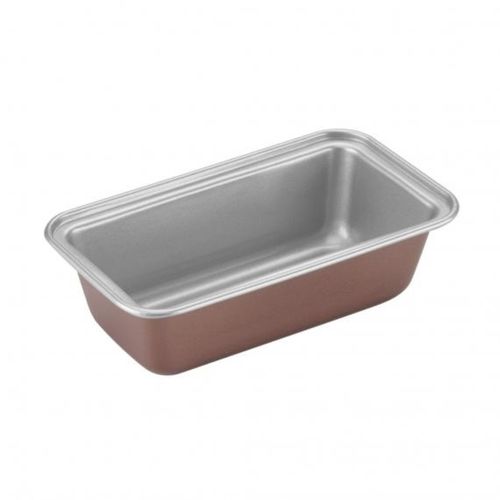 CONJUNTO CUISINART 4 MINI FORMAS DE PÃO EM AÇO INOX ANTIADERENTE BRONZE CMBM-4LPBZ