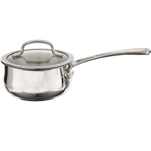 CAÇAROLA CUISINART CONTOUR EM AÇO COM INOX COM TAMPA 1L 419-14