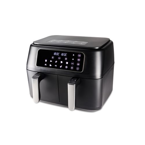 FRITADEIRA HAMILTON BEACH DUAL AIR FRYER DUPLO CESTO PRETO 8L