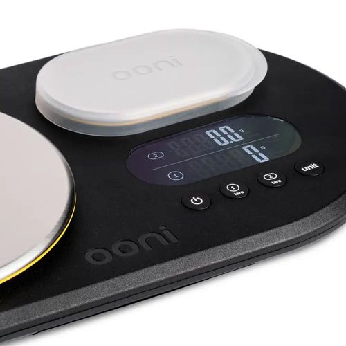 BALANÇA OONI DIGITAL DUPLA EM AÇO INOX E PLÁSTICO UU-P0A800