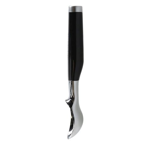 COLHER KITCHENAID DE SORVETE PRETA EM AÇO INOX KAG117OHOBE