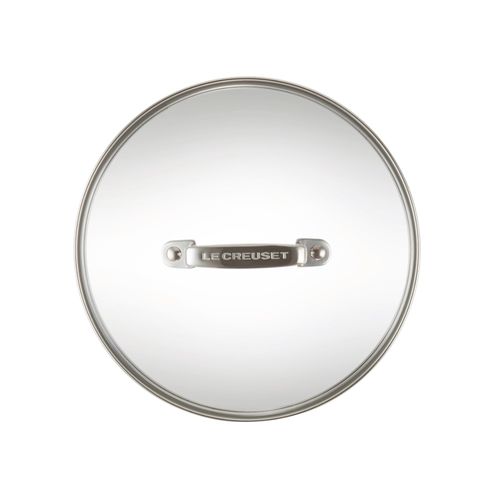 KIT LE CREUSET FRIGIDEIRA RASA 30CM + TAMPA DE VIDRO 30CM
