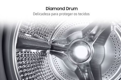 LAVA E SECA SAMSUNG WD11T SMART DE EMBUTIR INOX LOOK 11KG 220V WD11T504DBXFAZ