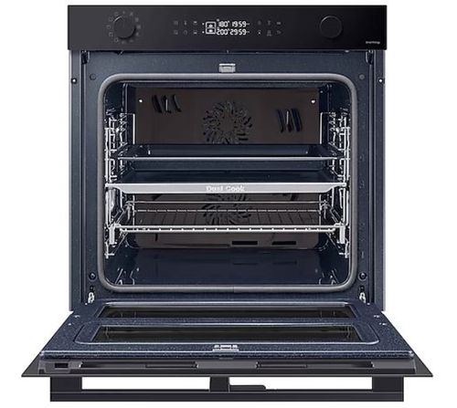 FORNO SAMSUNG ELÉTRICO DE PORTA DUPLA COM FUNÇÃO AIR FRY E WIFI 76L 220V NV7B4545SAK/BZ