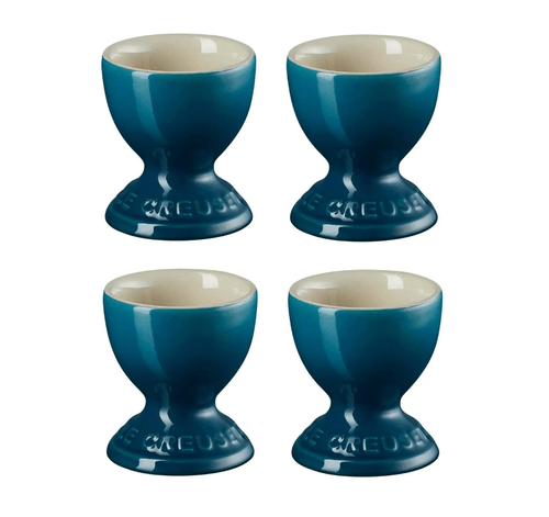 KIT LE CREUSET 4 SUPORTES PARA OVO EM CERÂMICA