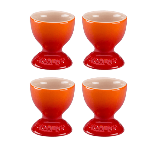 KIT LE CREUSET 4 SUPORTES PARA OVO EM CERÂMICA