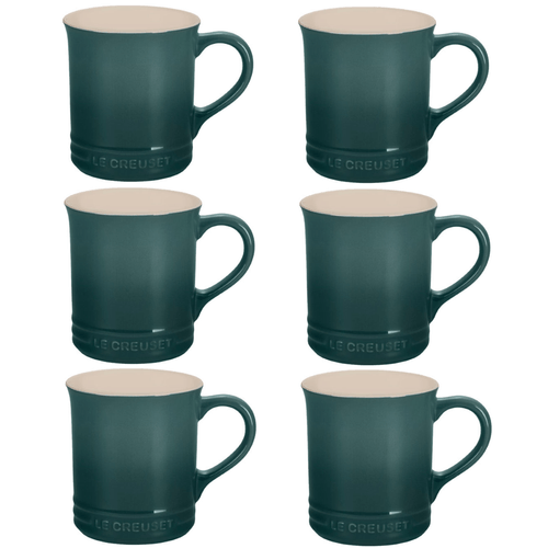 KIT LE CREUSET 6 CANECAS SEATTLE 400ML EM CERÂMICA
