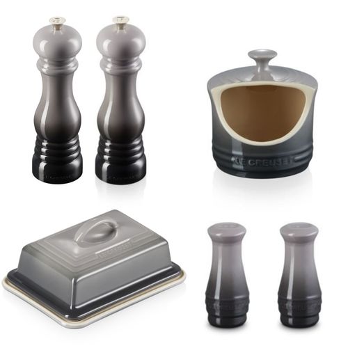 KIT LE CREUSET MOEDORES  PORTA SAL  SALEIRO  MANTEGUEIRA