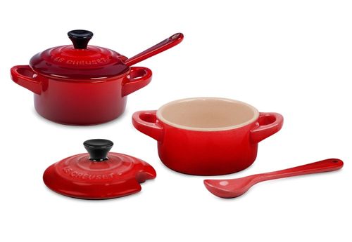 CONJUNTO 2 POTES PARA MOLHO E CONDIMENTOS LE CREUSET