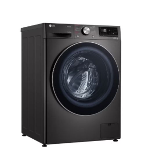LAVA E SECA LG SMART VC2 COM INTELIGÊNCIA ARTIFICIAL AI DD 14KG 127V AÇO PRETO CV9014BC2