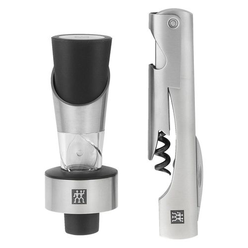CONJUNTO SOMMELIER ZWILLING 2 PEÇAS EM AÇO INOXIDÁVEL 395000550