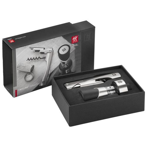 CONJUNTO SOMMELIER ZWILLING 2 PEÇAS EM AÇO INOXIDÁVEL 395000550
