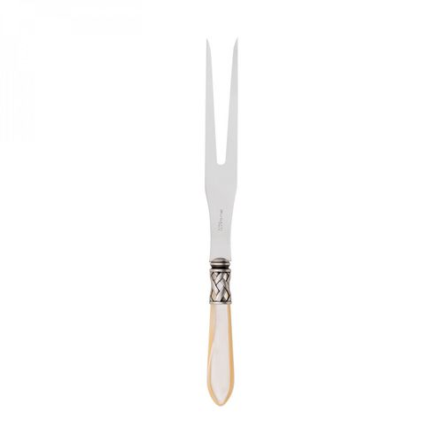 GARFO PARA CARNE BUGATTI ALADDIN PÉROLA EM AÇO INOX ALCAM04251
