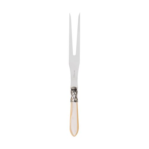 GARFO PARA CARNE BUGATTI ALADDIN PÉROLA EM AÇO INOX ALCAM04251