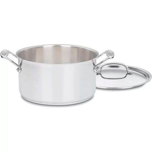 PANELA CUISINART CHEF'S CLASSIC EM AÇO INOX 5 LITROS COM TAMPA 24CM 744-24