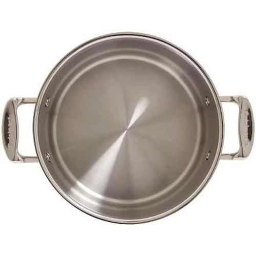 PANELA CUISINART CHEF'S CLASSIC EM AÇO INOX 5 LITROS COM TAMPA 24CM 744-24