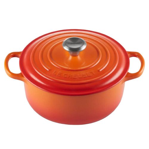 PANELA LE CREUSET REDONDA SIGNATURE 14CM LARANJA 21177140902430