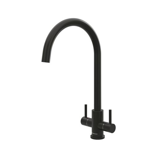 MISTURADOR BICOMANDO DEBACCO Q/F SEPARADOS PRETO-BLACK MATTE 20.04.60040
