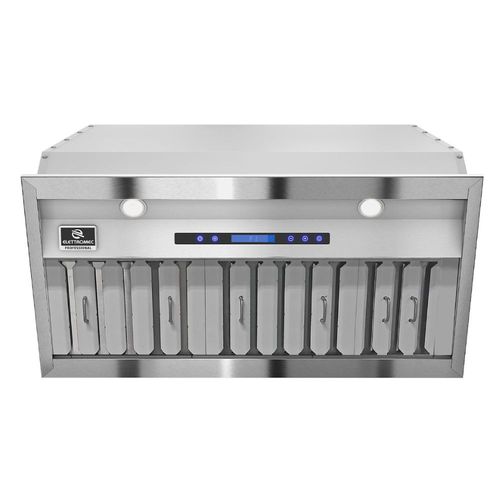 COIFA ELETTROMEC CHURRASQUEIRA PROFISSIONAL 34 POLEGADAS DE EMBUTIR CFB-BBQ-34-XP-2ELA