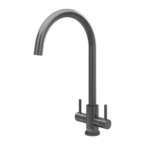 MISTURADOR BICOMANDO DEBACCO Q/F SEPARADOS CINZA-GREY 20.04.60020