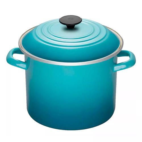 STOCKPOT LE CREUSET EM AÇO INOX ESMALTADO 22CM 7,6L